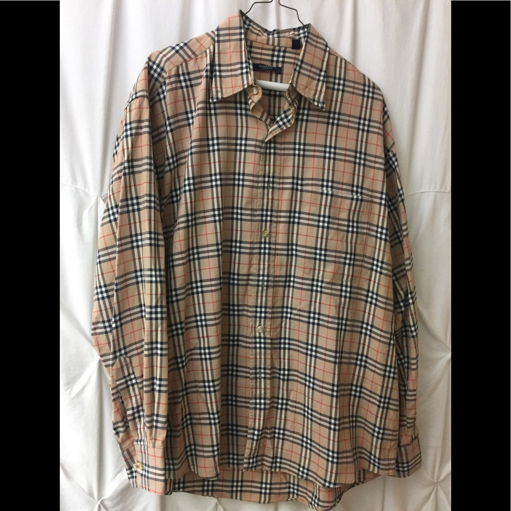 Burberry men’s button down shirt